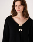 Entwined Bella Cardigan - Black