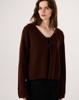 Entwined Bella Cardigan - Chestnut