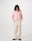 Bella Cardigan - Barely Pink