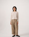 Doll's Reversible Cardigan - Ivory