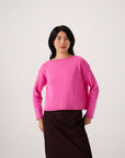 Doll's Jumper - Rose Pink