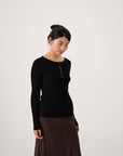 Form Top - Black