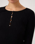 Form Top - Black