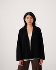 Luna Wrap Cardigan - Black