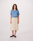 Pearl Top - Celeste Blue