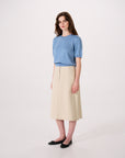 Pearl Top - Celeste Blue