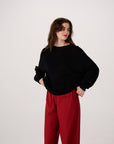 Pebble Knit - Black