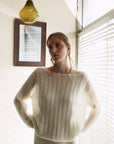 Droplet Knit - Ivory