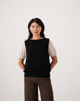 Star Vest - Black