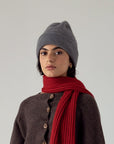 Hinoki Beanie - Granite