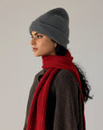 Hinoki Beanie - Granite