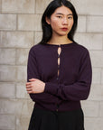 Anni Cardigan - Malbec