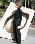 Essence Fine Turtleneck - Black