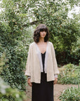 Luna Cardigan - Custard (Prototype)