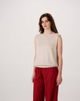 Star Vest - Ivory