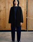 Cocoon Coat - Black
