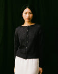 Fleur Cardigan - Black