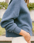 Loft Cardigan - Fiord Blue