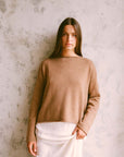 Doll's Reversible Cardigan - Brown Sugar