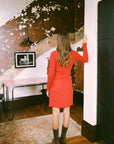 Heart Turtle Neck - Cherry