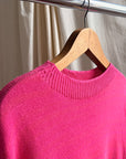 Pebble Knit - Rose Pink Marble (Sample Colour)