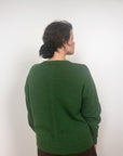 Kindred Cable Cardigan - Herb Green