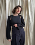 Whisper Shrug - Black