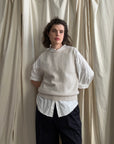 Star Vest - Ivory