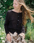 Fleur Cardigan - Black