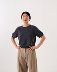 Pearl Top - Shadow Grey