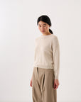 Pebble Knit - Creme