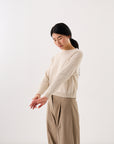 Pebble Knit - Creme