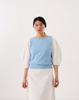 Posy Cotton Top - Sky Blue (Prototype)