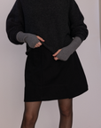 Fingerless Gloves - Granite