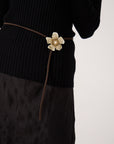 Vintage - Enamel Bloom Brooch