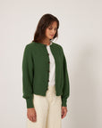 Loft Cardigan - Herb Green