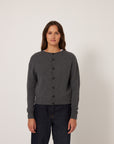 Kindred Cable Cardigan - Shadow Grey