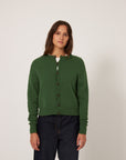 Kindred Cable Cardigan - Herb Green