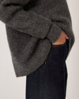 Campfire Raglan Knit - Shadow Grey