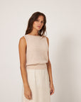 Star Vest - Creme
