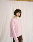 Doll's Reversible Cardigan - Barely Pink