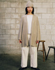 Cocoon Coat - Natural