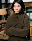 Cocoon Coat - Truffle