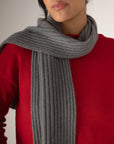Ripple Scarf - Granite