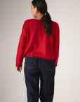 Doll's Reversible Cardigan - Cherry