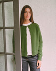 Dusk Cardigan - Herb Green