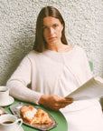 Fleur cardigan - Creme