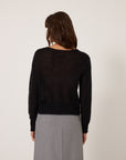 Fleur Cardigan - Black