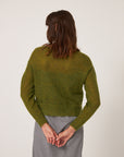 Fleur Cardigan - Peridot Green