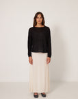 Feather Knit - Black